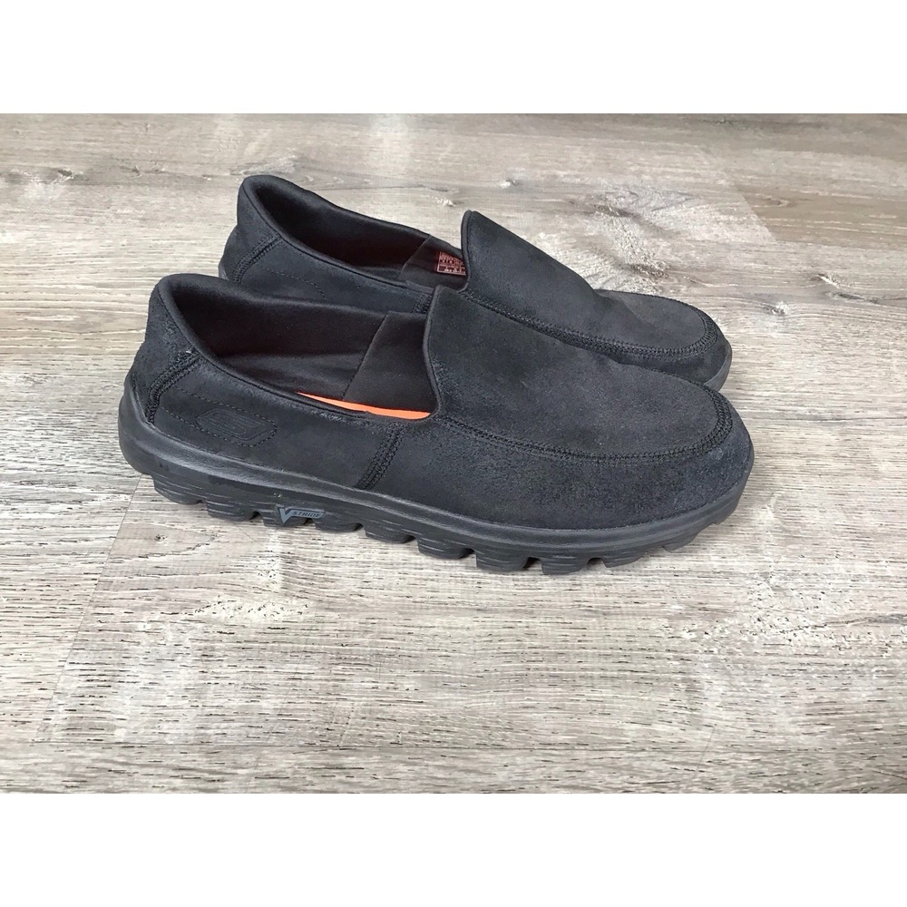 Skechers Go Walk 2 Black Slip On Men's Size 9 53974 Sneakers